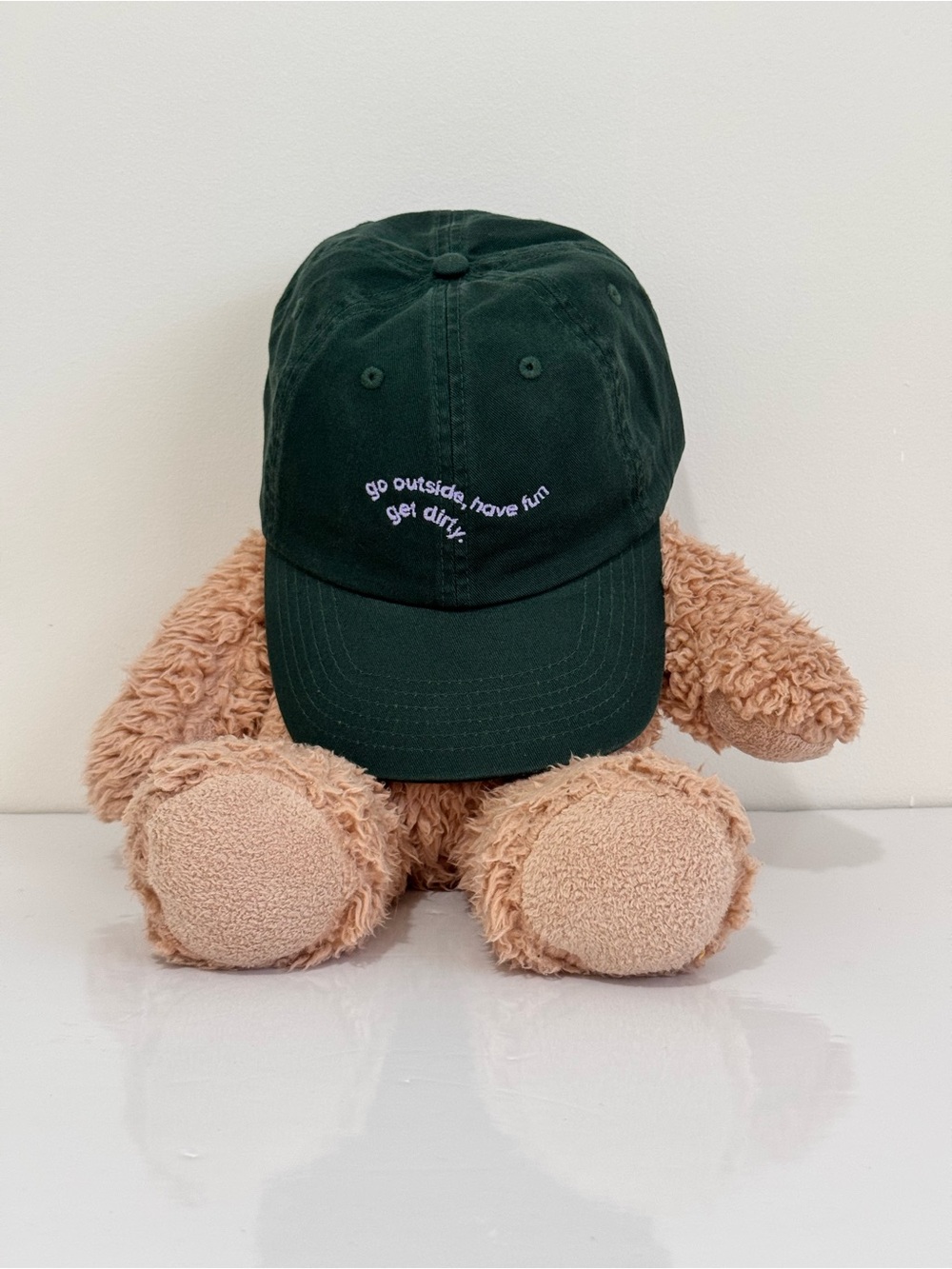 Forest Green “Go Outside, Have Fun, Get Dirty” Cap